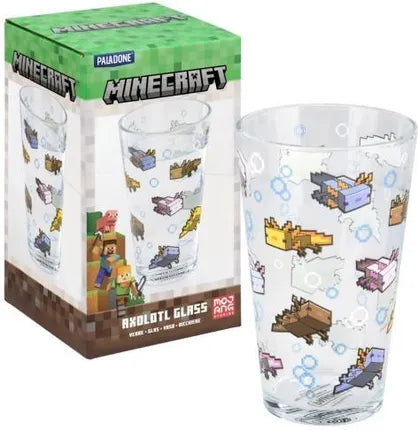 Minecraft - Axolotl Pint Glass