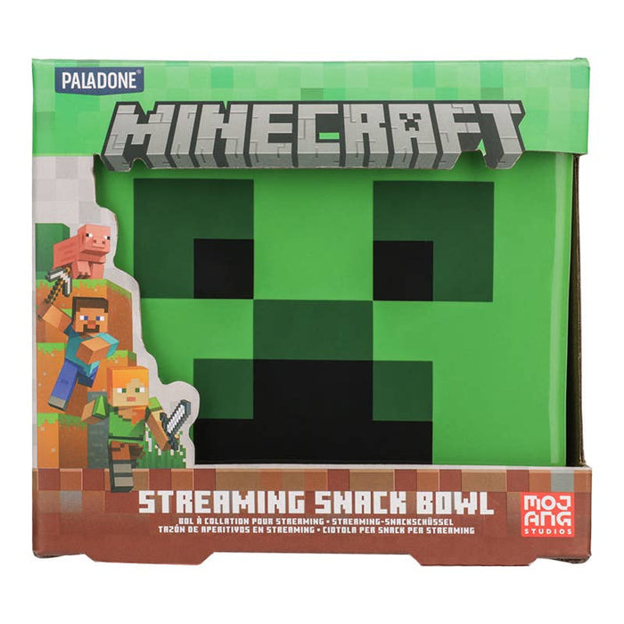 Minecraft - Creeper Streaming Snack Bowl