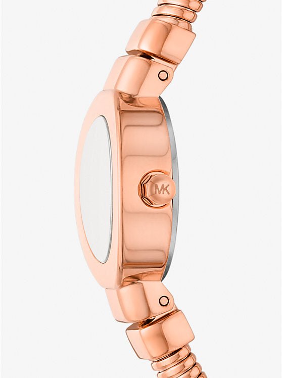 Michael Kors Mini Gramercy Rose Gold - Tone Watch MK7528 MMW53 - Runner