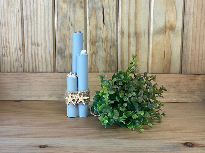 Light blue/starfish