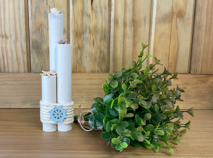 Mini wood pier