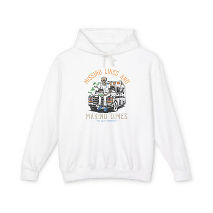 Missing Lines Hoodie (Graphic on Front)
