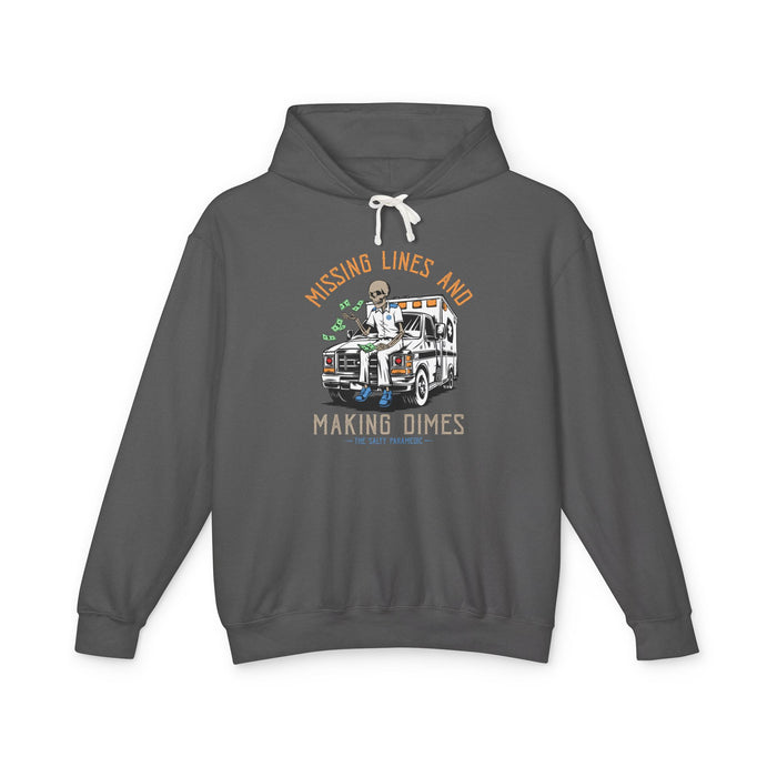 Missing Lines Hoodie (Graphic on Front)