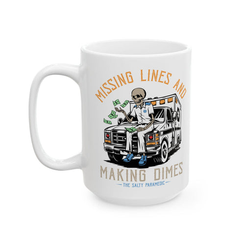 Missing Lines & Making Dimes Coffee Mug