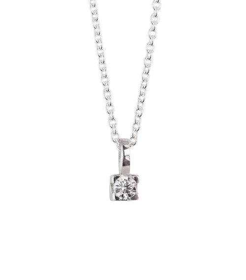 Monet Diamanthalsband 0,10 ct | 925 silver