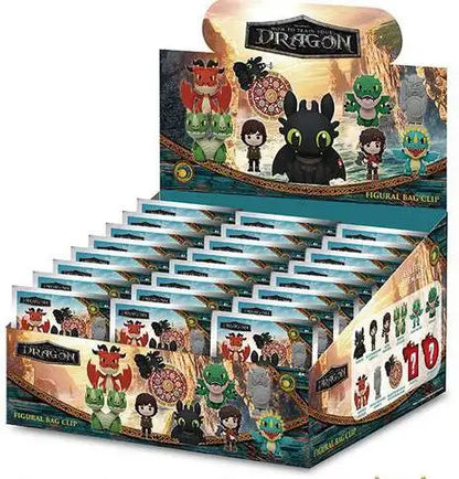 Monogram How to train Your Dragon Movie 3D Series 2, 1 piece Foam Bag Clip