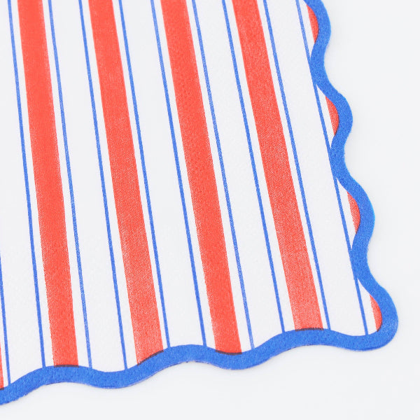 Meri Meri Nautical Striped Large Napkins