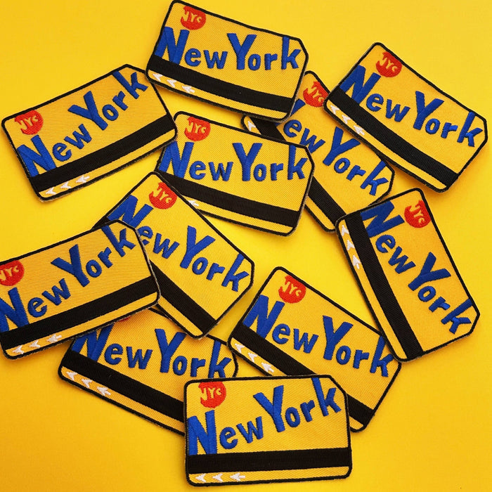New York City Metrocard Iron On Patch
