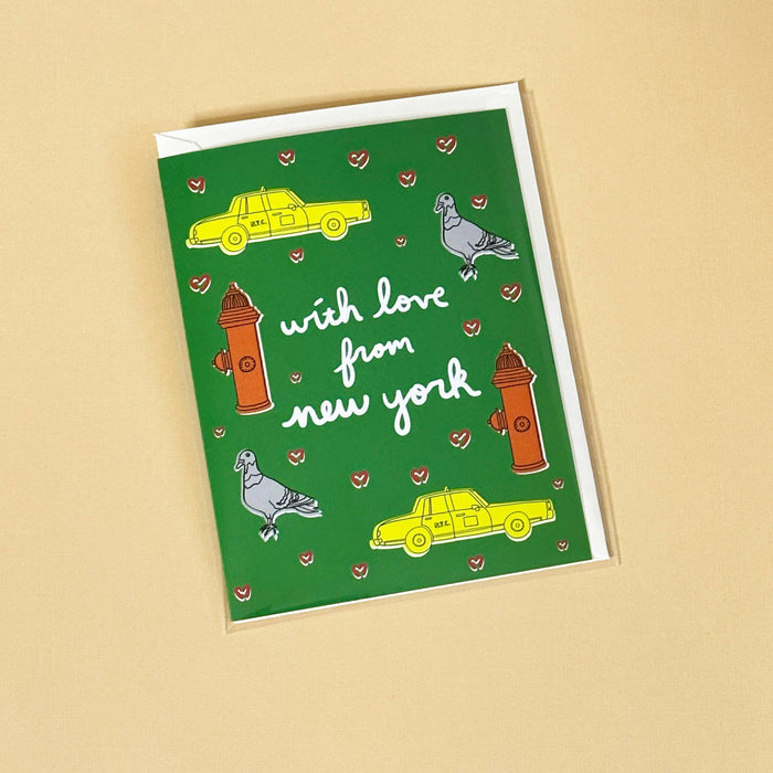 New York City Silhouettes Greeting Card