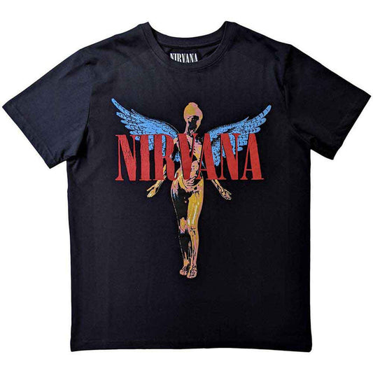Nirvana - Angelic Black Unisex T-Shirt