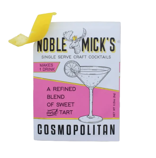 d'marie inc. Cosmopolitan Noble Mick's Single Serve Drink Mixers (Choose Flavor)