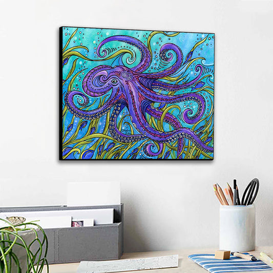Octopus Wall Art Panel