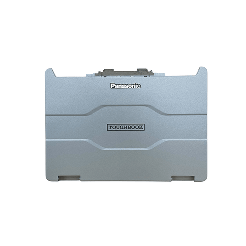 OEM Panasonic LCD Rear Cover with badge for FZ - 55; Silver - Rugged Books Inc.