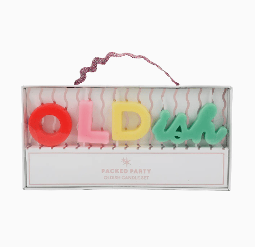 Packed Party Oldish Birthday Candles