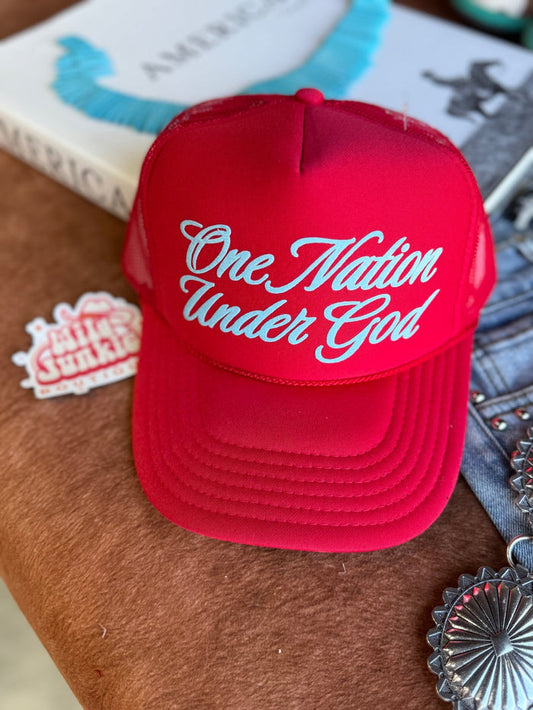 One Nation Under God Trucker Hat