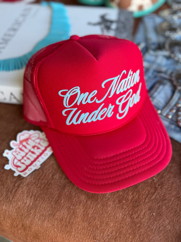 One Nation Under God Trucker Hat