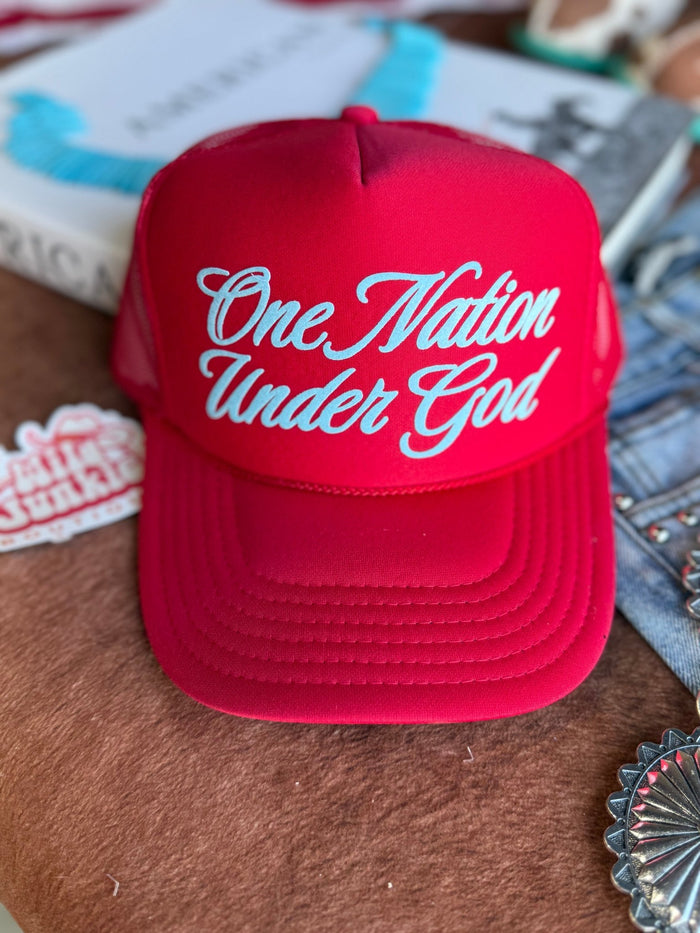 One Nation Under God Trucker Hat