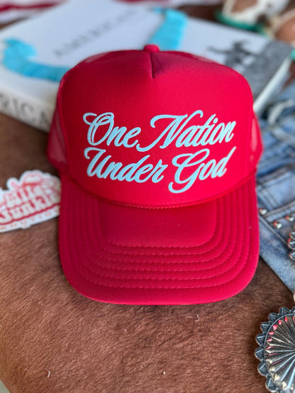 One Nation Under God Trucker Hat
