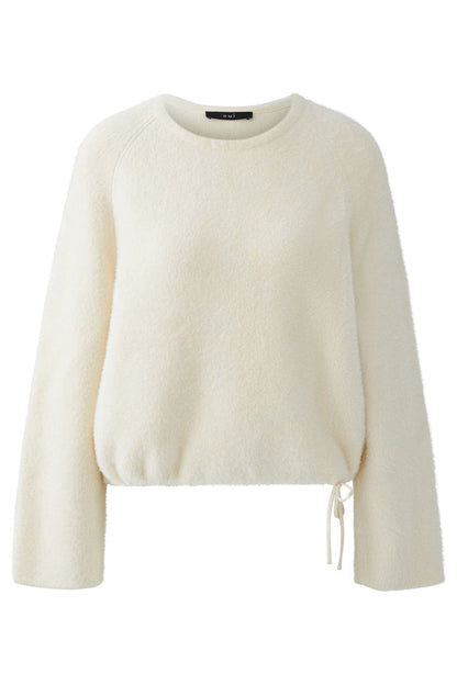 White sweater on a white background