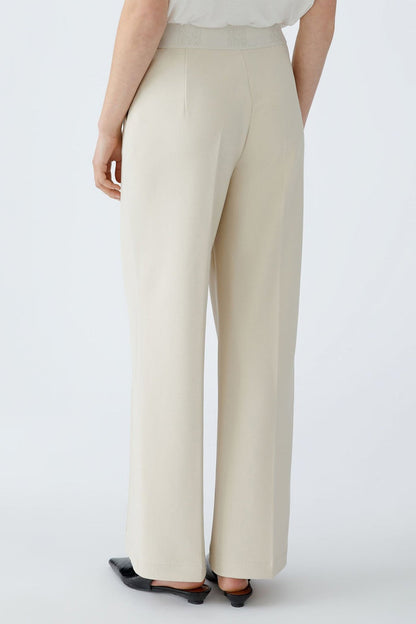 Oui 91737 Offwhite 1136 Pull - On Trousers - Dotique - Oui