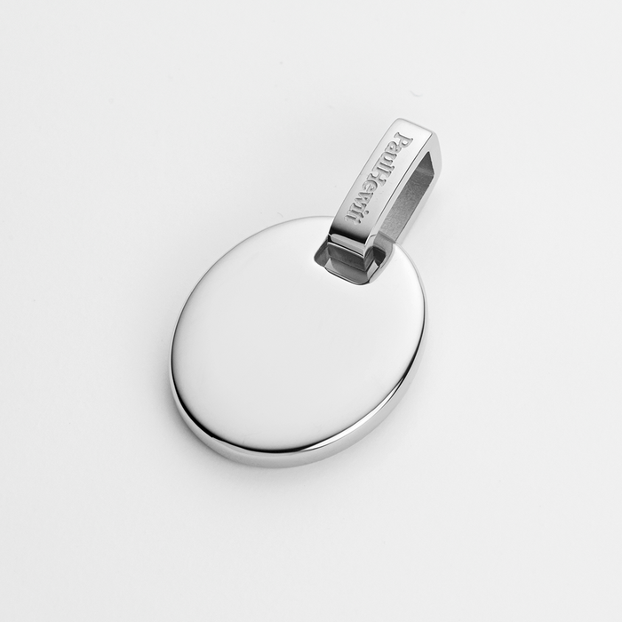 Oval Halskette Silber