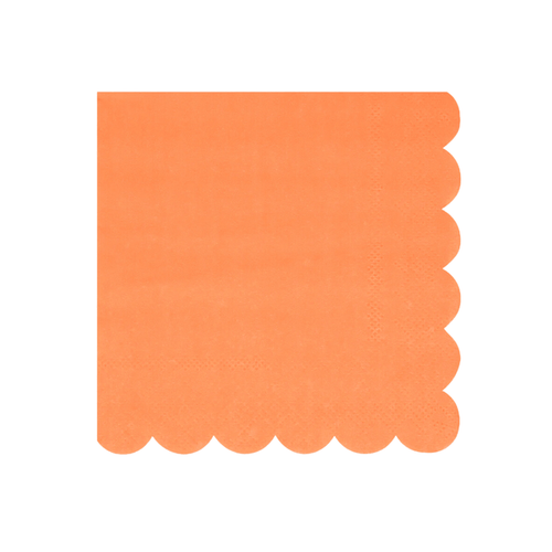 Meri Meri Party Papaya Orange Large Napkins