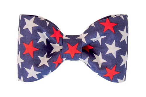 Patriotic Stars Bow Tie - Crew LaLa