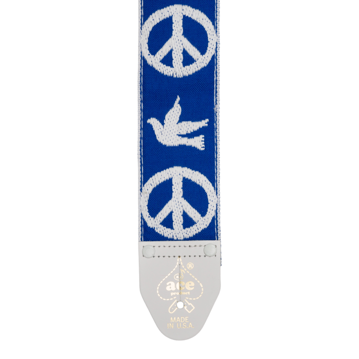 D'Andrea USA Peace & Dove - Blue | Ace Vintage Reissue Straps