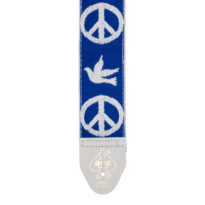 D'Andrea USA Peace & Dove - Blue | Ace Vintage Reissue Straps