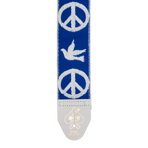 D'Andrea USA Peace & Dove - Blue | Ace Vintage Reissue Straps
