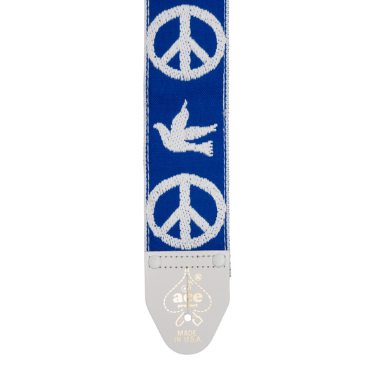D'Andrea USA Peace & Dove - Blue | Ace Vintage Reissue Straps