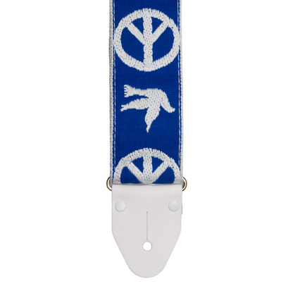 D'Andrea USA Peace & Dove - Blue | Ace Vintage Reissue Straps – product image 2