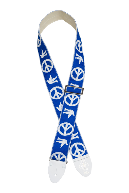 D'Andrea USA Peace & Dove - Blue | Ace Vintage Reissue Straps – product image 3