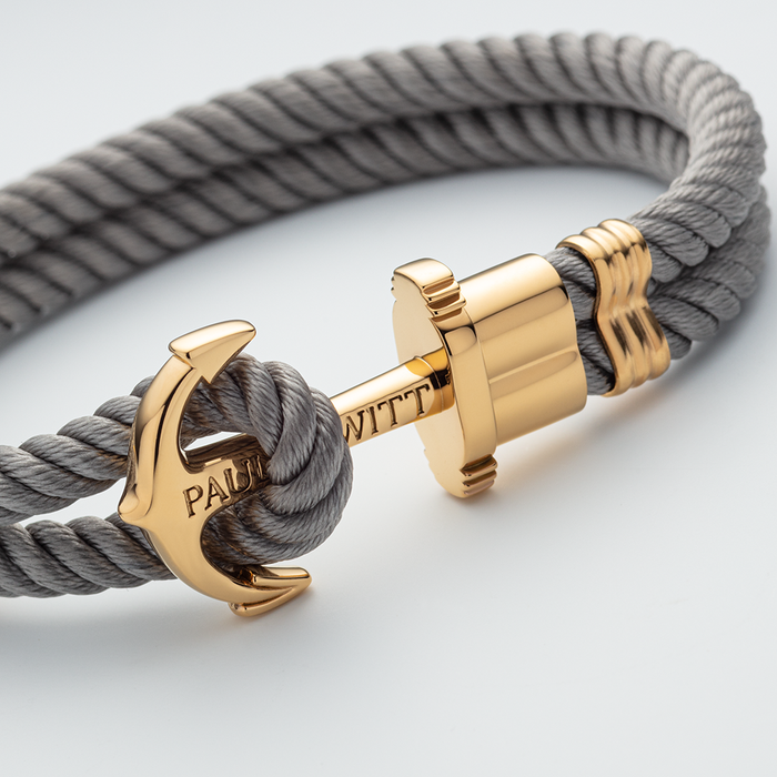 PHREP Armband Gold Grau