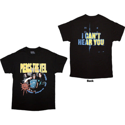 Pierce The Veil - I Can't Hear You Black Unisex T-Shirt