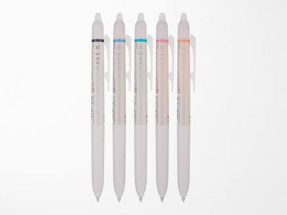 Pilot Frixion Waai Erasable Gel Pens - Set of 5