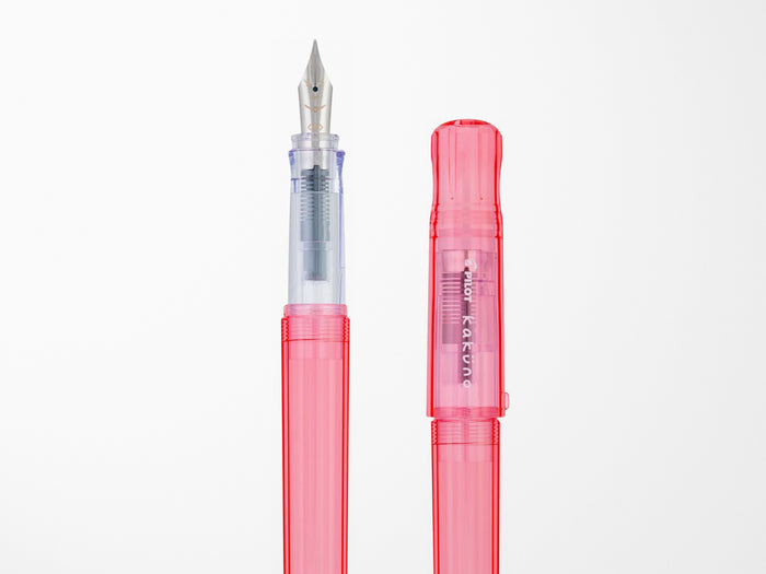 Pilot Kakuno Fountain Pen - Coral