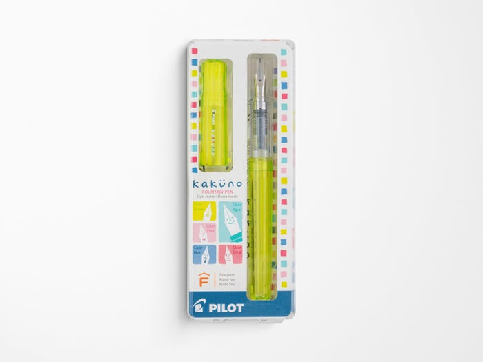 Pilot Kakuno Fountain Pen - Green