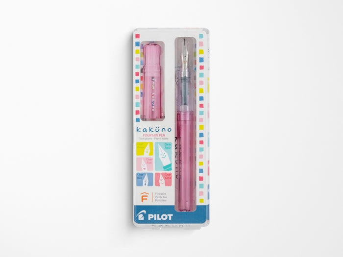 Pilot Kakuno Fountain Pen - Pink