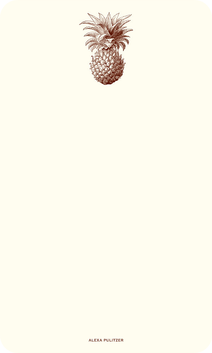 Pineapple Thinking Card