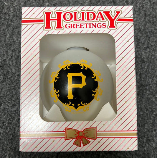 Pirates Large Creme Bulb Ornament
