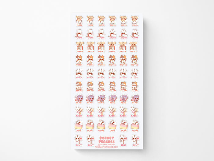 Planner Cuties Sticker Sheet