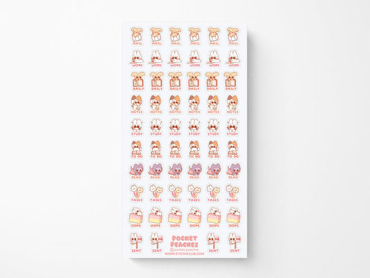 Planner Cuties Sticker Sheet