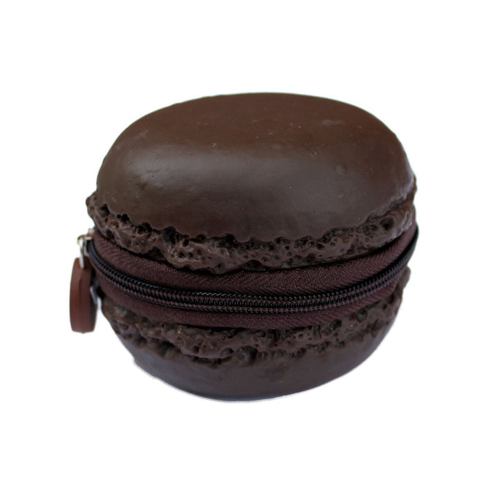 P!Q - Chocolate Macaron Coin Bag