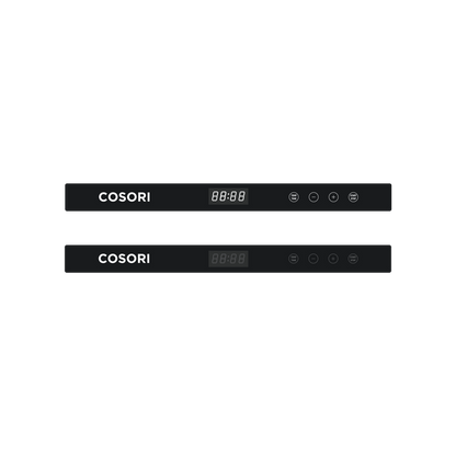 Digital control panel of COSORI Premium Pro Food Dehydrator with temperature and timer controls