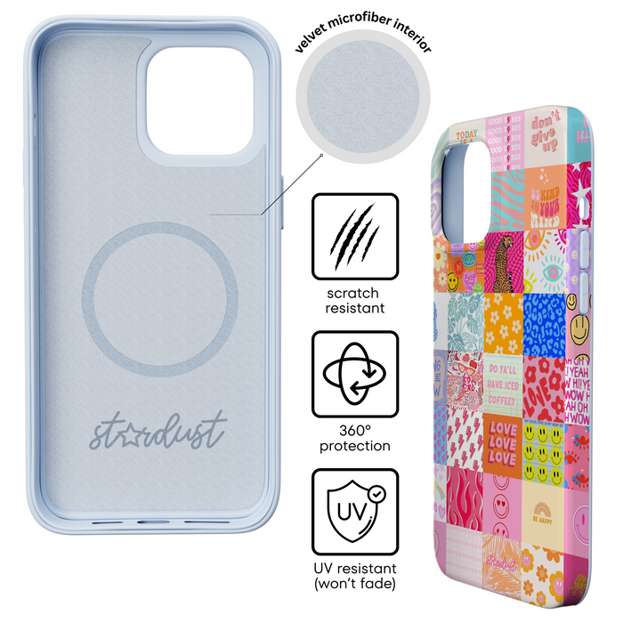 Preppy Collage MagSafe iPhone Case