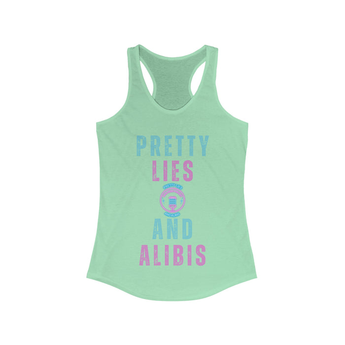 Pretty Lies Women's Ideal Racerback Tank