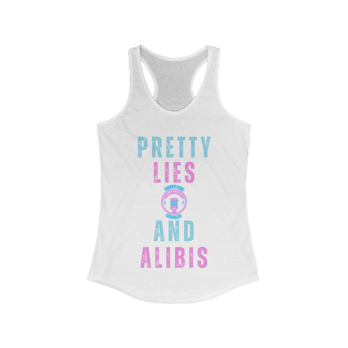 Pretty Lies Women's Ideal Racerback Tank