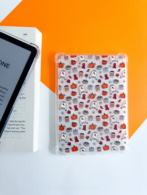 Pumpkin Spice Essentials E Reader Case