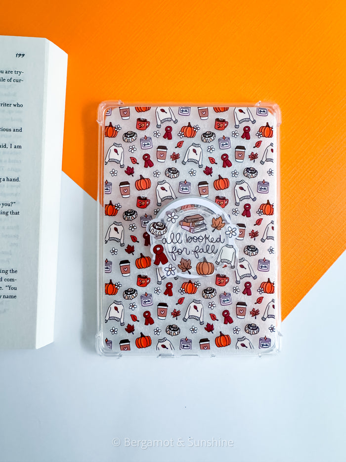 Pumpkin Spice Essentials E Reader Case